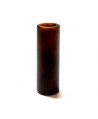 Tubo resina bambú imitación madera 26x9mm  paso 5mm