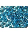 Rondel cristal indio azul claro 7x4mm paso 2mm, precio por 50 unidades