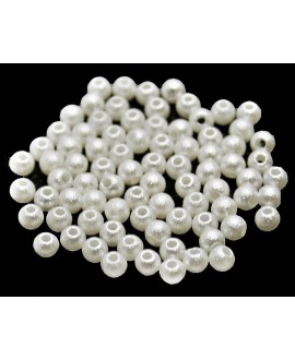 Perla acrílica (arrugada) calidad superior 6mm, paso 1,5mm, precio por 80 unidades