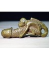 Amuleto/talismán Colgante Estatua de mono Paladkik, 42mm de latón