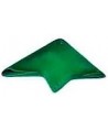 Resina ovalada irregular para pulsera 24x12mm, verde