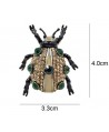 Broche escarabajo 40x33mm
