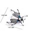 Broche escarabajo 45x35mm