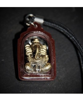 Amuleto/talismán Colgante Ganesh  50x30mm elefante figura hindú amuleto Shiva Hijo de latón