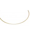 Collar hilo flexible dorado mate 1,5mm
