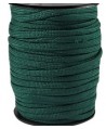 Cordón trendy Paracord 4mm verde esmeralda oscuro, precio por metro