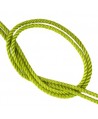 Cordón trendy tejido Verde pistacho 2mm, venta por metro