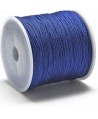 Hilo macramé (nylon) 0,8mm color azul medianoche, precio por carrete de 100 metros