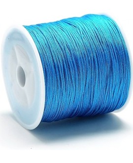 Hilo macramé (nylon) 0,8mm color DodgerBlue, precio por carrete de 100 metros