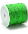 Hilo macramé (nylon) 0,8mm color verde lima, precio por carrete de 100 metros