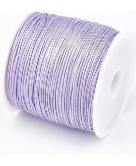 Hilo macramé (nylon) 0,8mm lila, precio por carrete de 45 metros