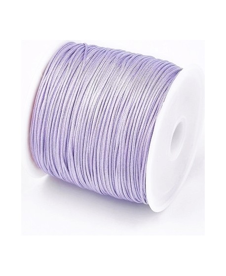 Hilo macramé (nylon) 0,8mm lila, precio por carrete de 45 metros