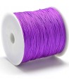 Hilo macramé (nylon) 0,8mm purpura, precio por carrete de 100 metros