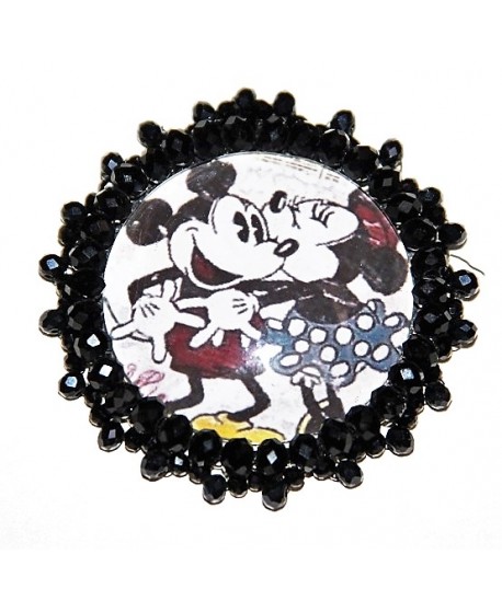 Medalla Mickey y Minnie 65mm