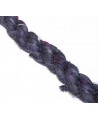 Seda sari royal purple  25 gramos, 8-10 metros