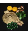 Mix- África ámbar, bronce,vidrio reciclado y cuentas venecianas