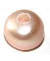 Perlas redondas rosas 10mm, paso 3mm