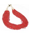 Collar Masai 30 hilos, 65 cm