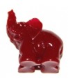 Entre-pieza resina elefantino rojo 15x25 mm, paso 2mm