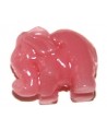 Entre-pieza resina elefantino rosa 10x13 mm, paso 1mm