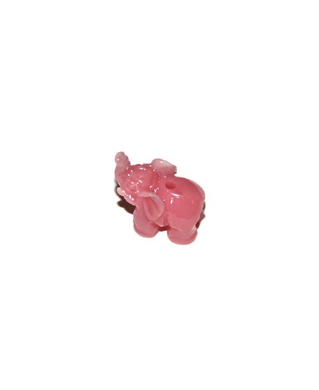 Entre-pieza resina elefantino rosa 15x25 mm, paso 2mm