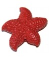Entre-pieza resina estrella de mar coral 25mm, paso 1mm