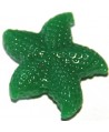 Entre-pieza resina estrella de mar verde 25mm, paso 1mm