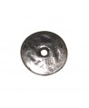 Donut 15mm paso 2mm, zamak baño de plata