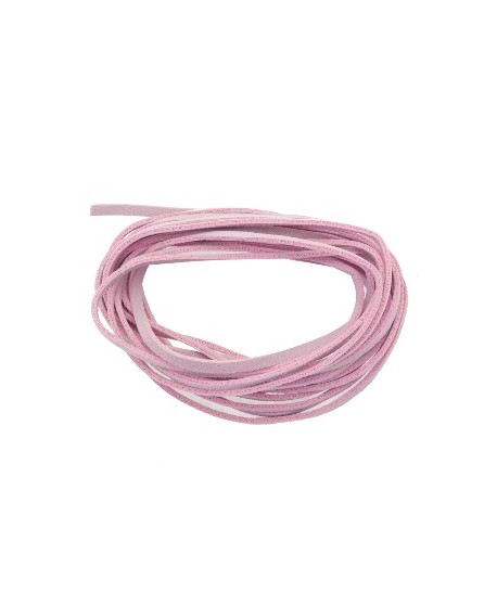 Antelina 3mm color rosa pastel, precio por 3 metros