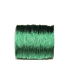 Hilo macramé 0,8mm color verde, precio por 3 metros