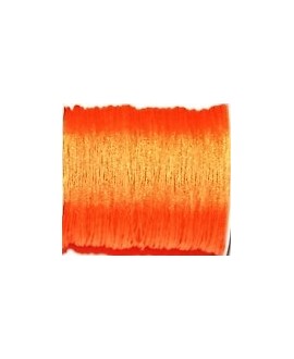 Hilo macramé 0,8mm color naranja, precio por 3 metros