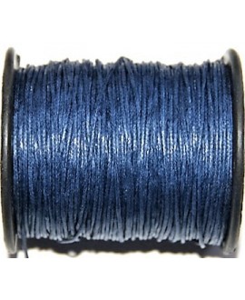 Hilo algodón azul oscuro 1mm, precio por 5 metros