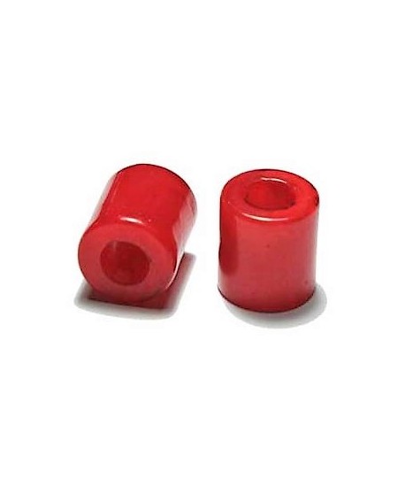 Tubo de resina rojo 13X12 mm paso 6 mm